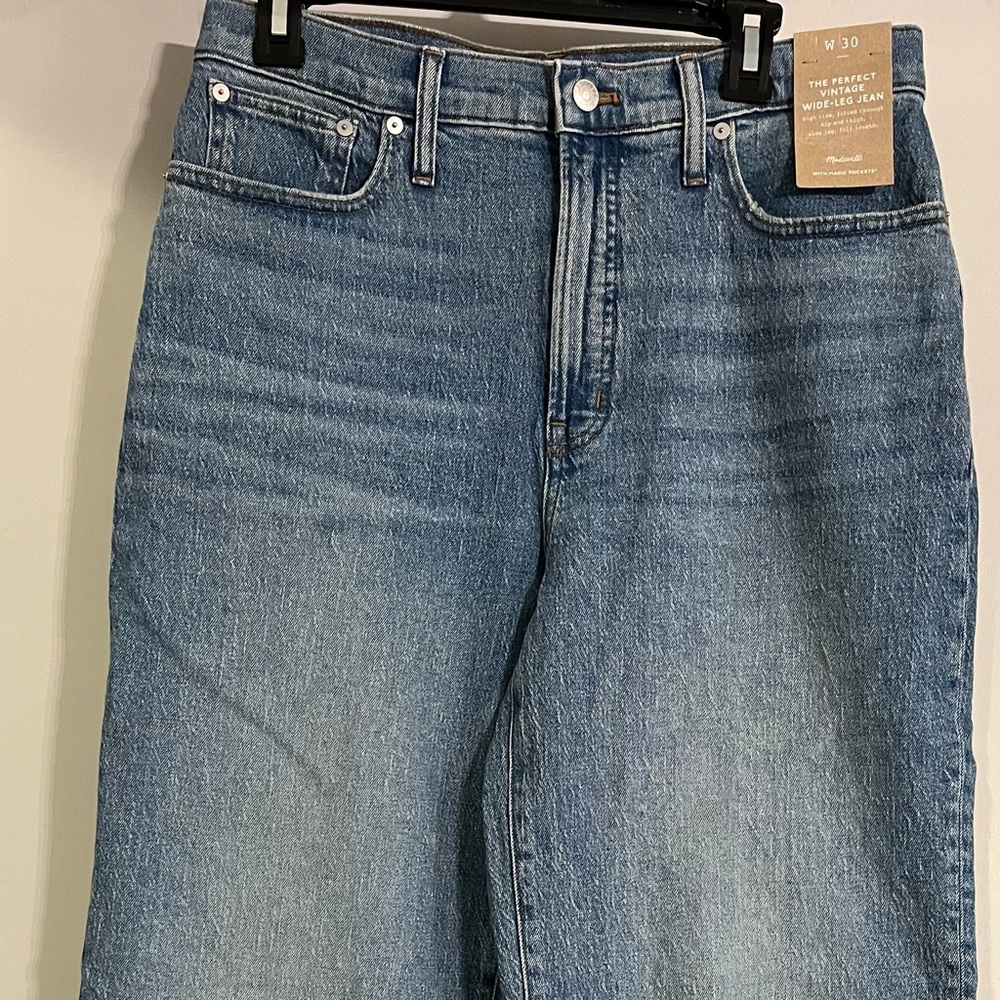 Madewell  The Perfect Vintage Wide- Leg Jean